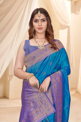 Soft Silk Zari Woven Banarasi Wear Saree